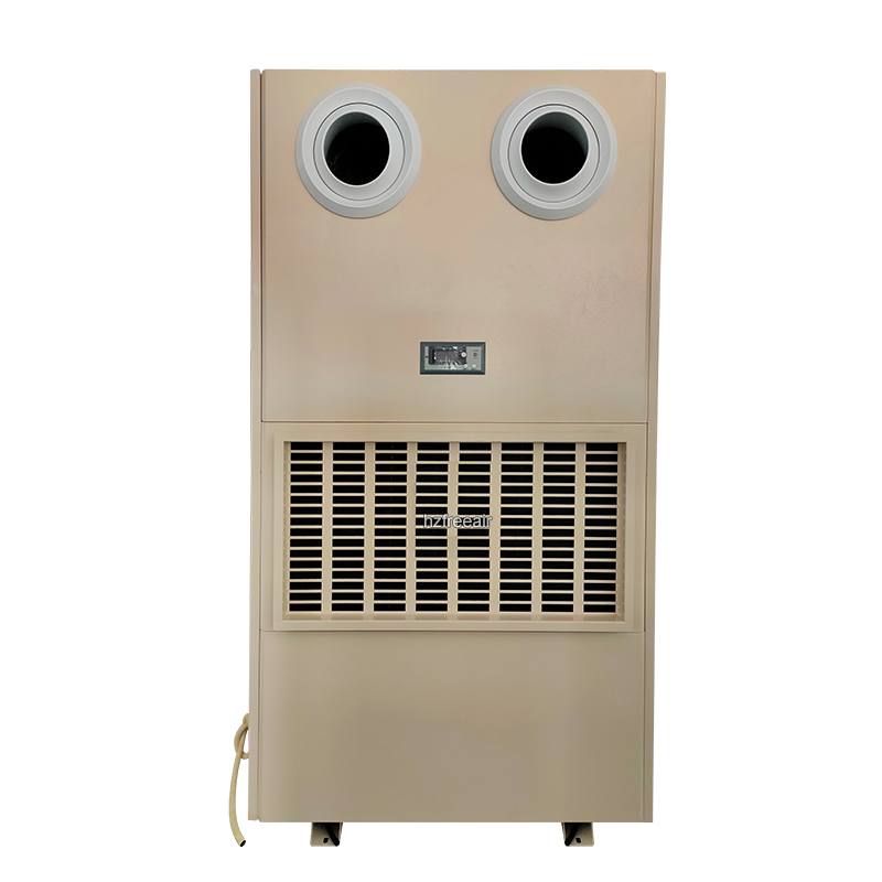 600L ETL Floor Standing Food Store Industrial Dehumidifier Customized