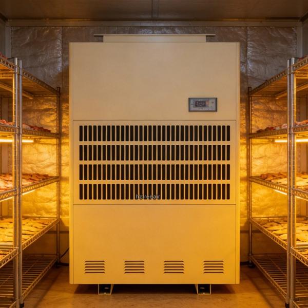 FLSGW-G360 Dehumidifier can work in high temp up to 60℃ with 360L/D