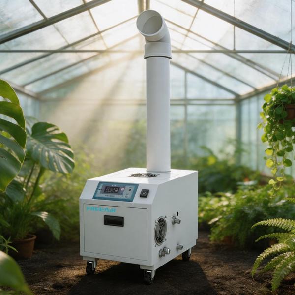 FREEAIR 3kg/h Stainless Steel Water Tank Industrial Ultrasonic Humidifier Metal Material with Smart WiFi Control for Mushroom