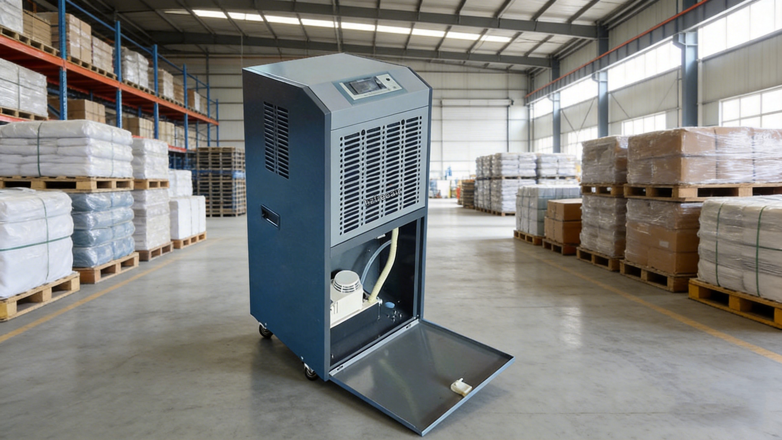 FREEAIR FL-S58M Professional 58L Electric Air Dryer with Water Pump Indoor House Dehumidifier Prufier Best Commercial Timer Dehumidifier