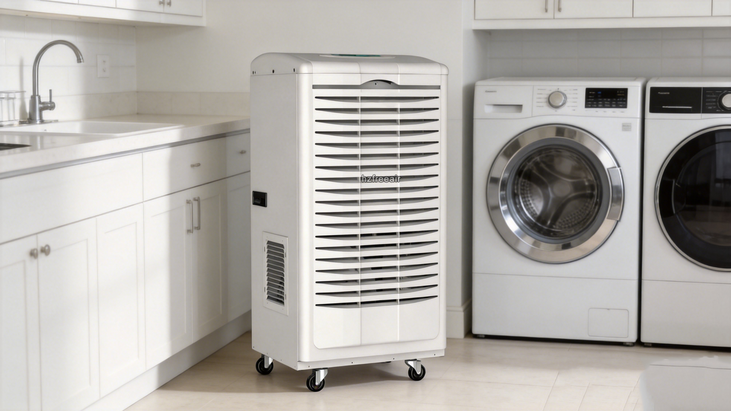 90L Electric Industrial Plastic Material Dehumidifier Coverage 90L/D Energy Efficient 220V Power Source New Condition