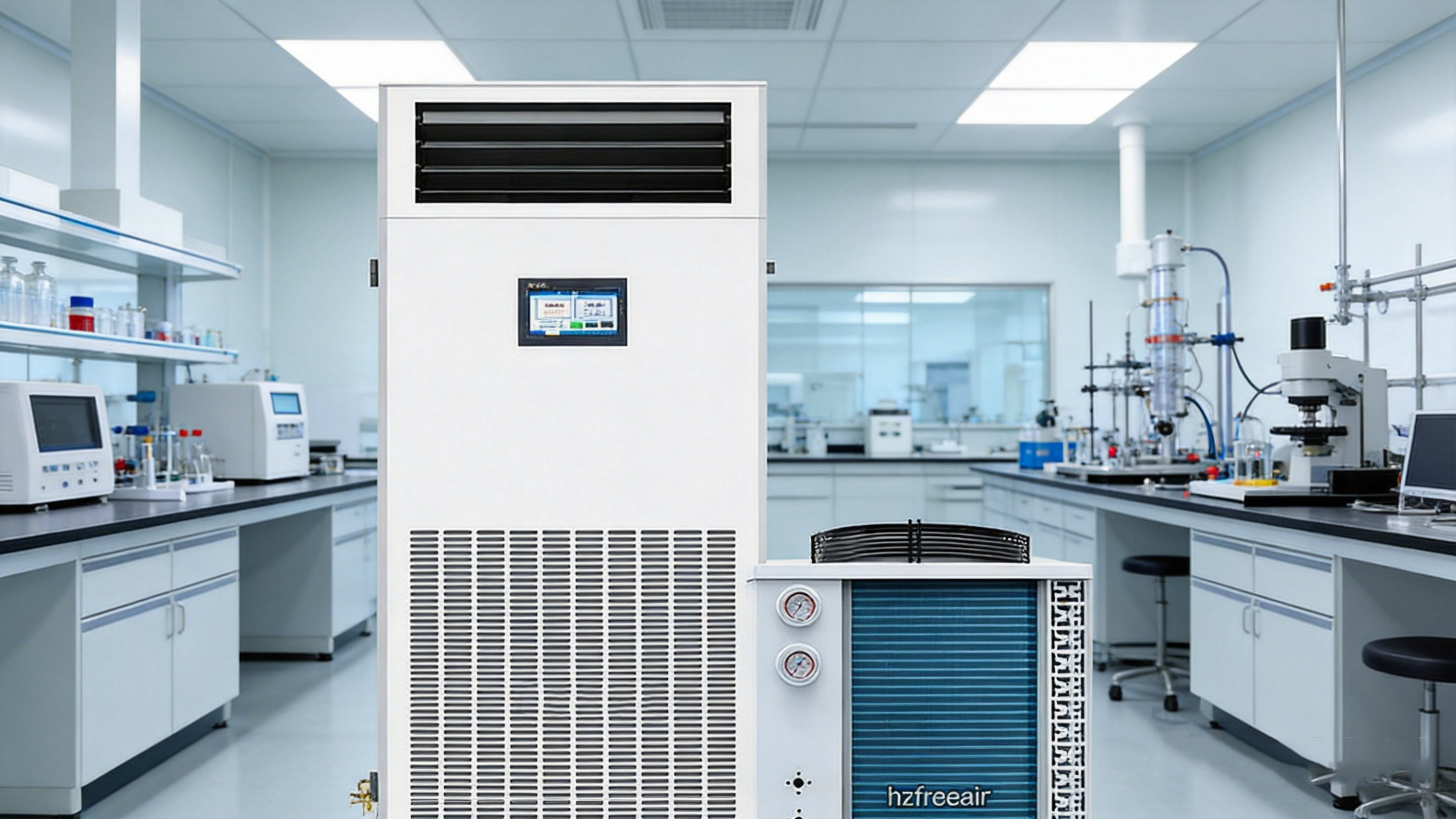 FL-HF9.5 FREEAIR 9.6KW Floor Standing Precision AC Constant Temperature Humidity Machine for Lab with 3 Min Delay protection