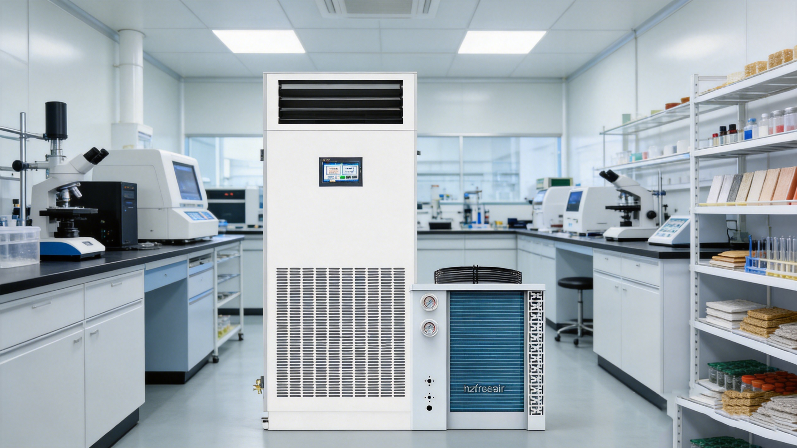 FL-HF12.5 Precision Cooling System 12.5KW Constant Temp and Humidity AC with Famous Compressor for Archive Room