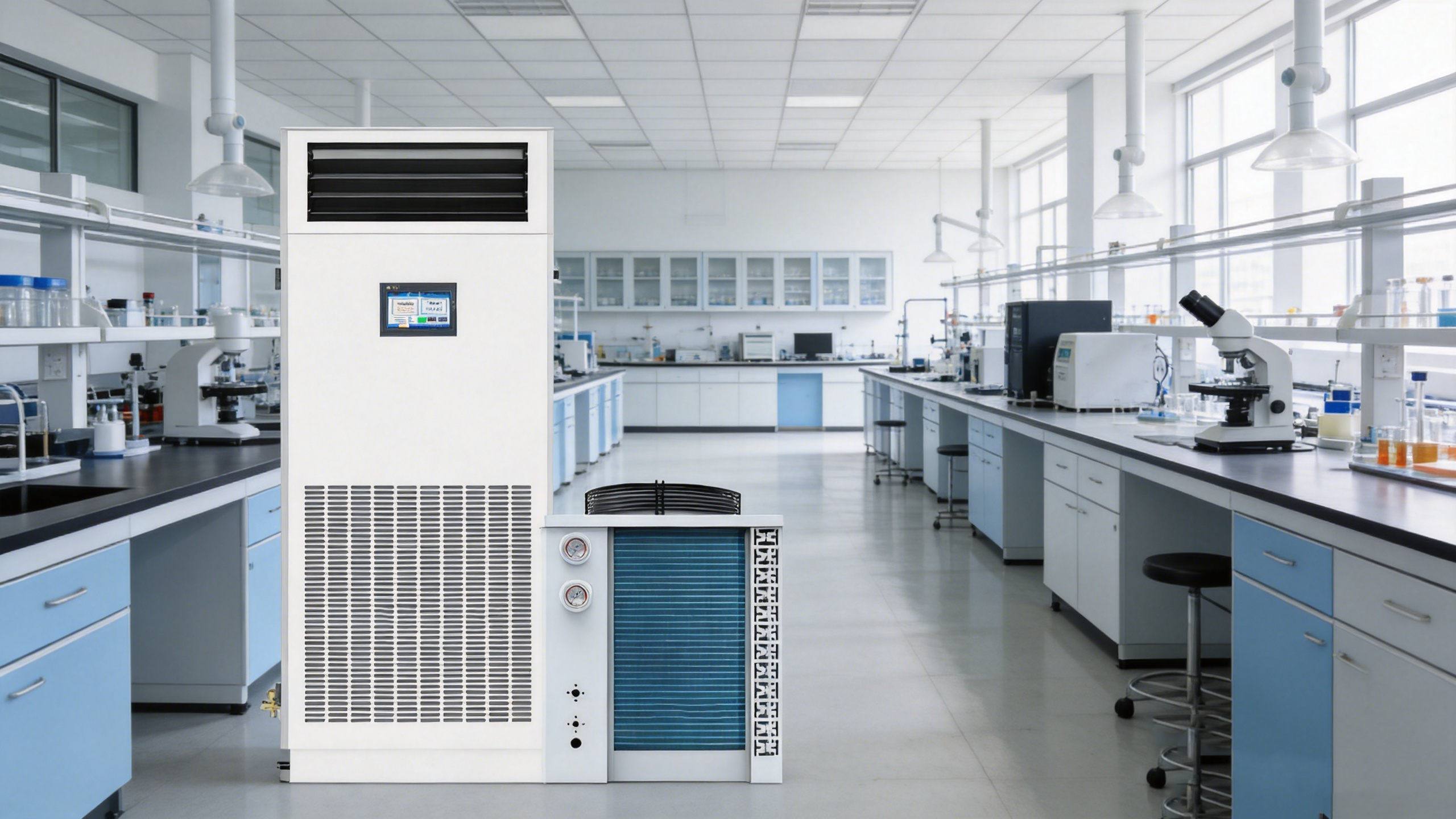 FL-HF21 Industrial 21KW Constant Temperature and Humidity Machine with Smart PLC Control for Data Center Cooling System Have Timer