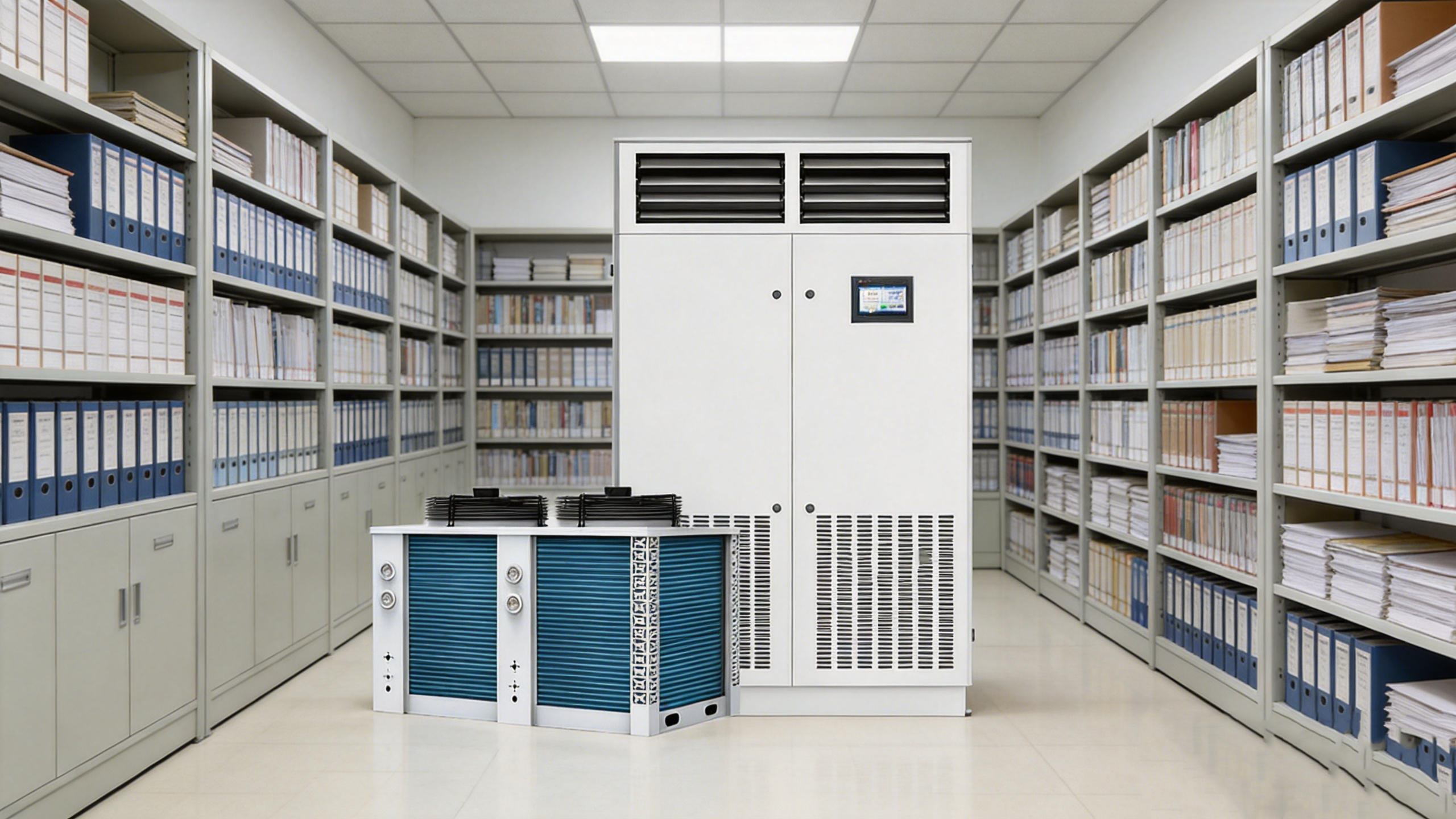 FL-HF53 FREEAIR 53KW Precision Air Conditioner Constant Temperature Humidity Machine with PLC RS485 for Electronics Factory