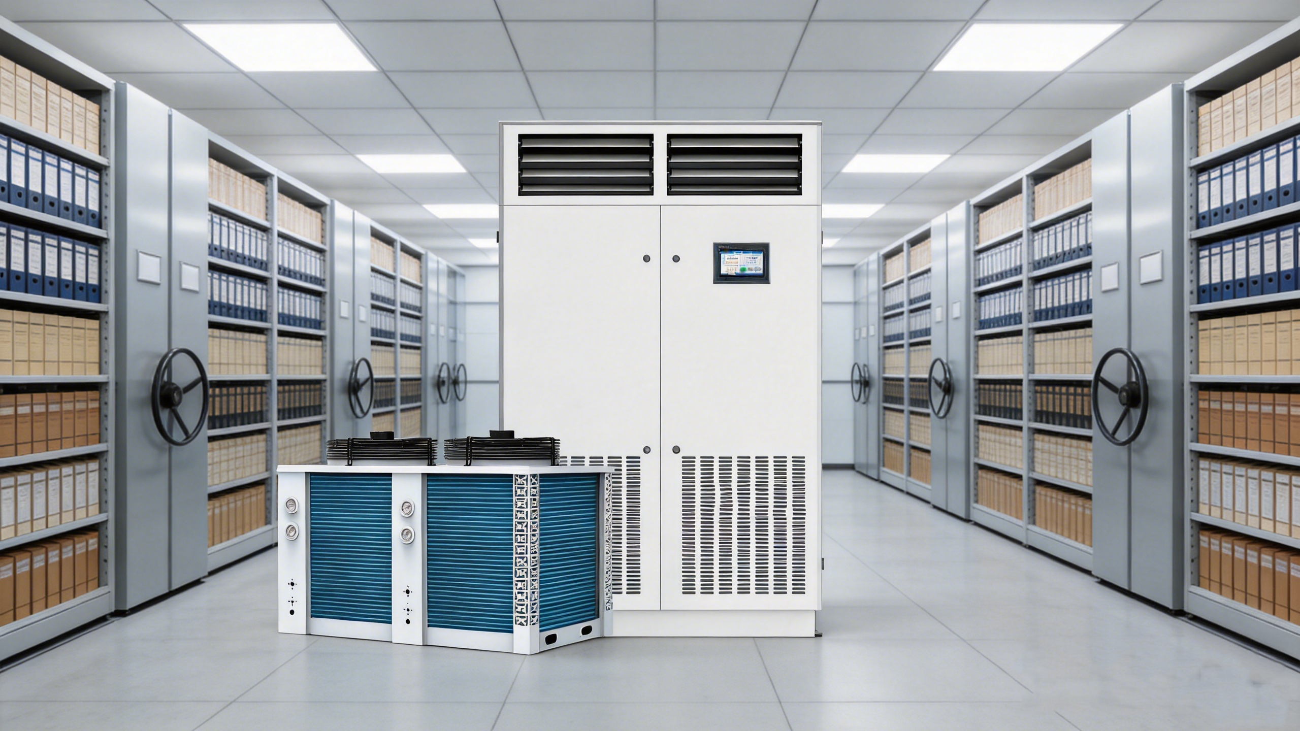 FL-HF62 Heavy Duty 62KW Precision Cooling System Constant Temperature and Humidity Control Unit for Large Warehouse Office